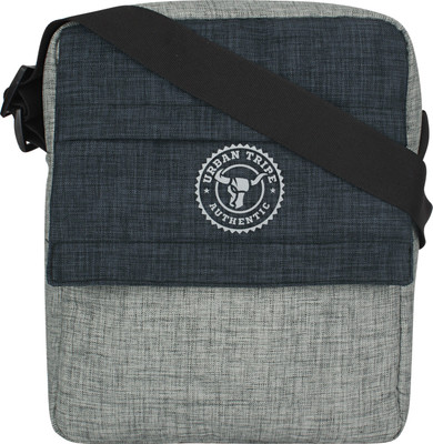 

Urban Tribe Men & Women Casual Grey Polyester Sling Bag