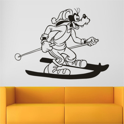 

SN Graphics  PVC Vinyl Sticker(Pack of 1, Black
