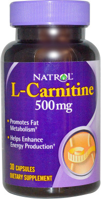 

Natrol L-Carnitine 500mg 30 Capsules(30 No)