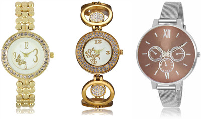 View SRK ENTERPRISE Girls Watch Combo With Stylish Designer Dial Premium Look Lorem 203_204_214 Watch  - For Girls Wrist Watches Price Online(SRK ENTERPRISE)