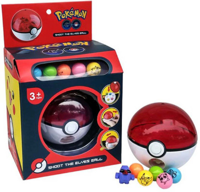 

Bonkerz Pokemon Ball Shoot The Elves Toy Game(Multicolor)
