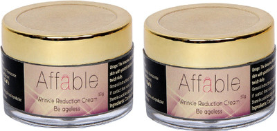 

Affable Anti Wrinkle Cream 50 G (Pack of 2)(80 g)