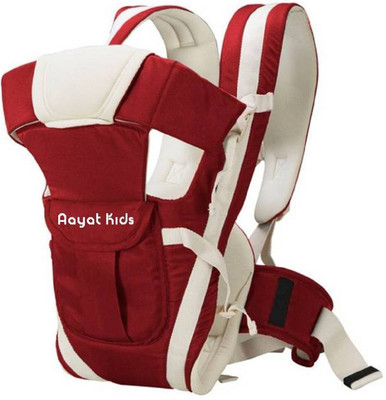 

Aayat Kids No.1 Super Dooper Solid Heavy Care with Belt Baby Carrier(Red, Front Carry facing in)