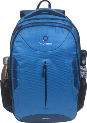 

Murano Blue Color Regular Use 31 L Laptop Backpack(Blue), White