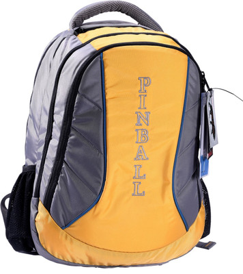

PINBALL AVATAR DAYPACK BAG 25 L Backpack(Grey), L grey / yellow