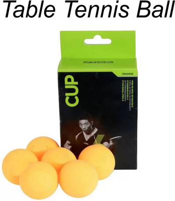 Cosco Table Tennis Ball(Pack of 1, Orange)