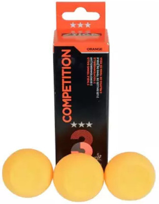 

Cosco Stiga Competition Table Tennis Ball(Pack of 1, Orange)