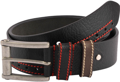 

Baluchi Men Casual Black Genuine Leather Belt
