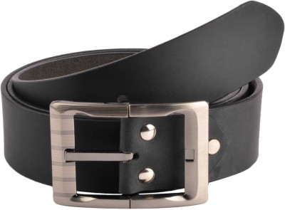 

Baluchi Men Formal Black Genuine Leather Belt