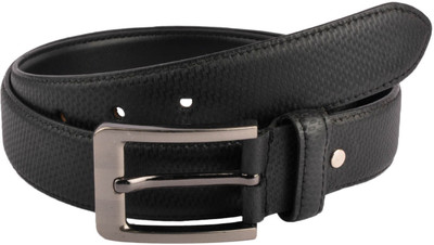 

Baluchi Men Formal Black Genuine Leather Belt