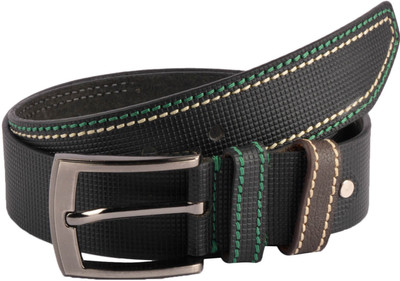 

Baluchi Men Casual Black Genuine Leather Belt