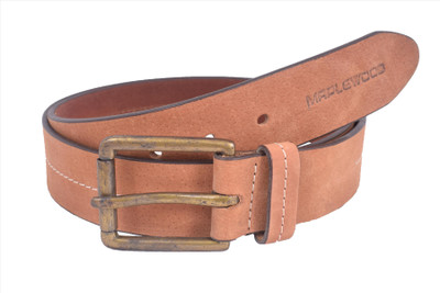 

Maplewood Men Casual Brown Genuine Leather Belt