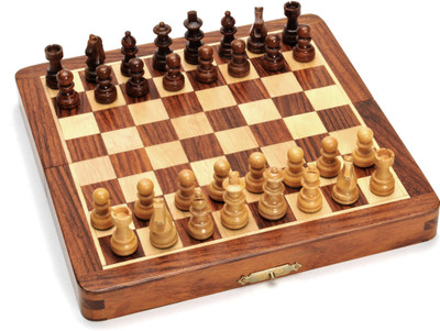 

Triple S Handicrafts Magnetic Collectible 10 inch Chess Board Game