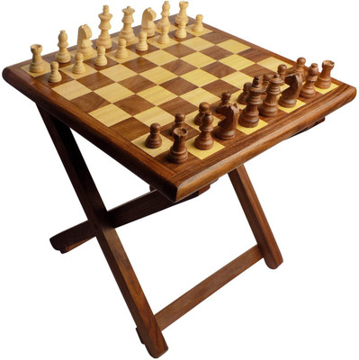 

Triple S Handicrafts Wooden Table Chess Board Game
