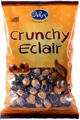 

Oshon Crunchy Eclair, 120 Pieces Pouch Caramel Candy