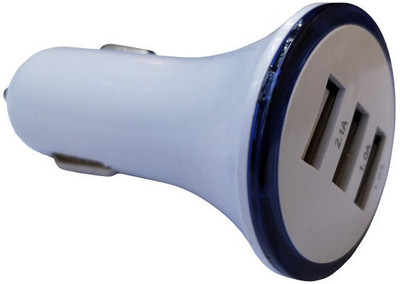 

PARBATI ENTERPRISE 2.1 Amp Turbo Car Charger(Blue, White)
