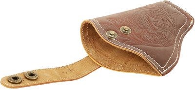 

Purwanchal Unisex Pistol/Revolver Printed Clip Cover, 15 cm L x 12 cm W, Dark Brown Key Chain