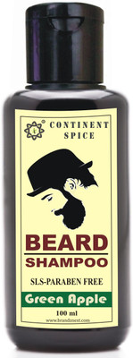 

Continent Spice Beard Shampoo 100 ml Green Apple CS682005(100 ml)