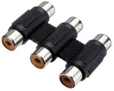 

TECHNOLOGY AHEAD Triple RCA Cable Coupler for High Quality Component Video This RCA Adapter can be used to join two stereo A/V, component video or RGB cables. RCA Coupler is great from connecting to short RCA cables into one long cable. AV Adapter can als