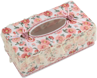 

HOKIPO 1 Compartments Plastic Tissue Holder box(Multicolor)