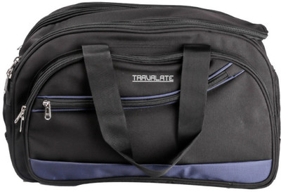 

Travalate Duffle Bag 55 liters Black | Travel Bag | Hand Bag Travel Duffel Bag(Black)