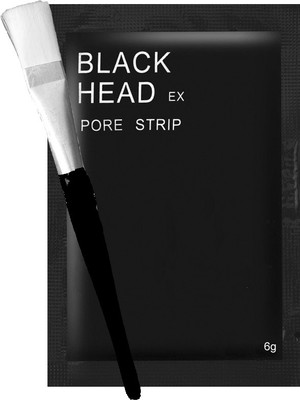 

GutarGoo Activated Charcoal Carbon Peel Off Diy Purifying Black Mask For Blackhead Whitehead (2 Pack 12G,Free Applying Brush)(12 g)
