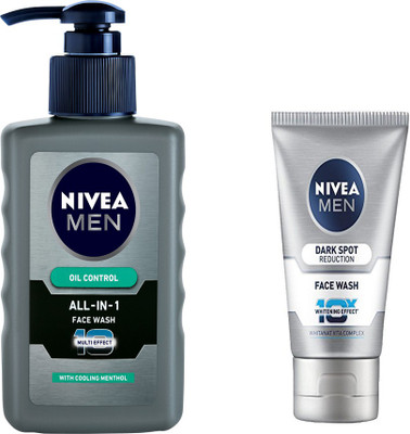 

Nivea All in One Face wash 150 Ml & Dark Spot Reduction 100 g Face Wash(250 ml)