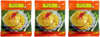 

Mother's Recipe Garlic Green Red Chilli 200 g(Pack of 3)