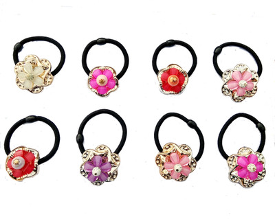 

BinnG FLORALS Rubber Band(Multicolor)