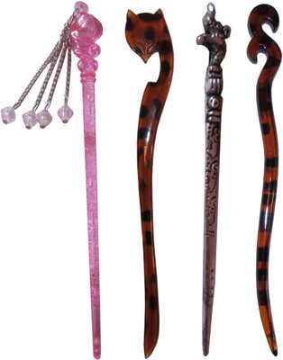 

Muchmore combo of juda sticks Bun Stick(Multicolor)