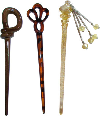 

Kabello Trendy combo of juda sticks Bun Stick(Multicolor)