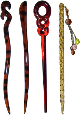 

Muchmore combo of juda sticks Bun Stick(Multicolor)