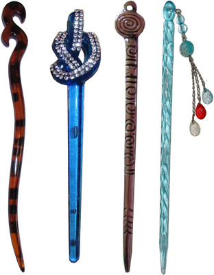 

Bellazaara combo of juda sticks Bun Stick(Multicolor)