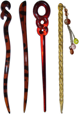 

Kabello Trendy combo of juda sticks Bun Stick(Multicolor)