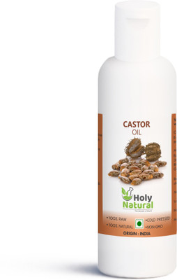 

Holy Natural CASTOR OIL - PURE AND NUTURAL Hair Oil(100 ml)