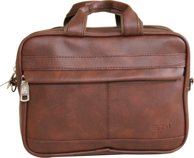 

SM Men & Women Casual Brown PU Sling Bag