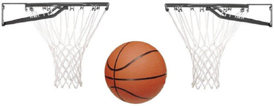 

Venom With Net, Pair of 9 mm. Basket Ball Ring, Black Color, Basketball Kit