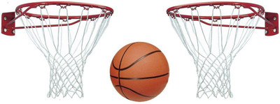

Venom With Net, Pair of 12 mm. Basket Ball Ring, Orange Color, Basketball Kit
