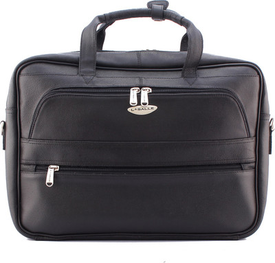 

LASALLE 15 inch Laptop Messenger Bag(Black)