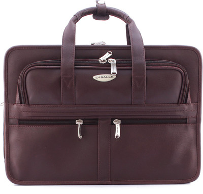 

LASALLE 15 inch Laptop Messenger Bag(Brown)