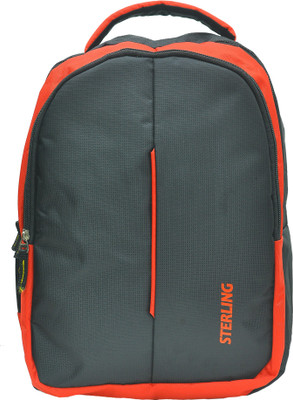 

Sterling 17 inch Expandable Laptop Backpack(Black, Red)