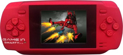 MITASHI Mitashi Game In Smarty V1.0 Handheld Gaming Console With 300 In-Built Games (Red) NA GB with 300 In- Built(Red)
