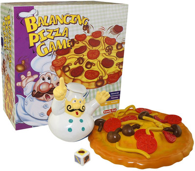 

HALO NATION Balancing Pizza Game, Add Toppings On The Pizza But Dont Let The Toppings Fall of Pie(Multicolor)