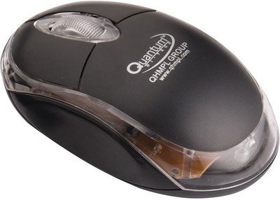 

Quantum QHM 222 USB/PS2 MOUSE Wired Optical Gaming Mouse(USB, Black)