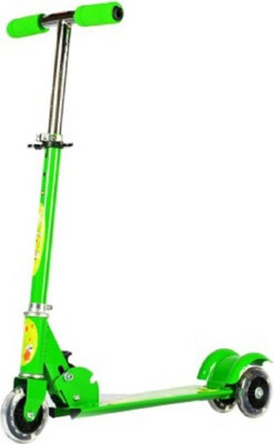 

Goyal Traders 3 Wheel Led Tyre Folding Scooter(Green)