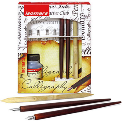 

Isomars Dip Pen Set - Wood Pen Gift Set(Pack of 3)