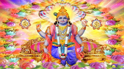 

Aabhaas Vishnu Wall Poster Fine Art Print(12 inch X 18 inch, Rolled)