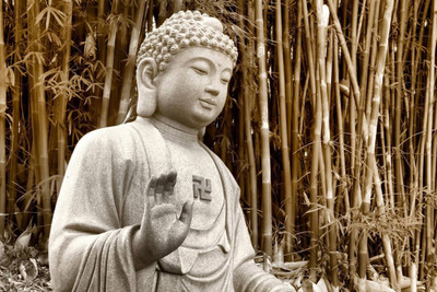 

Aabhaas Buddha Wall Poster Fine Art Print(12 inch X 18 inch, Rolled)