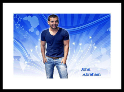 Aabhaas John Abraham Wall Poster Fine Art Print(12 inch X 18 inch, Rolled)