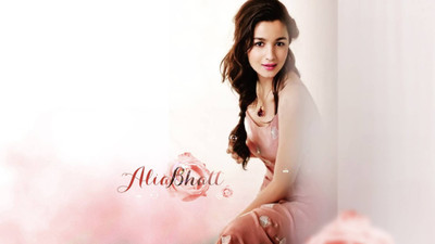 

Aabhaas Alia Bhatt Wall Poster Fine Art Print(12 inch X 18 inch, Rolled)